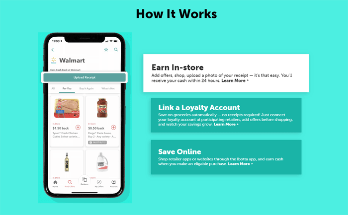 how ibotta shopping coupon app works