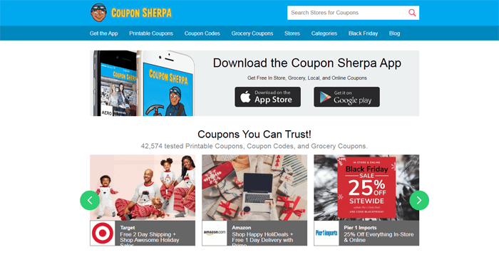 coupon sherpa app